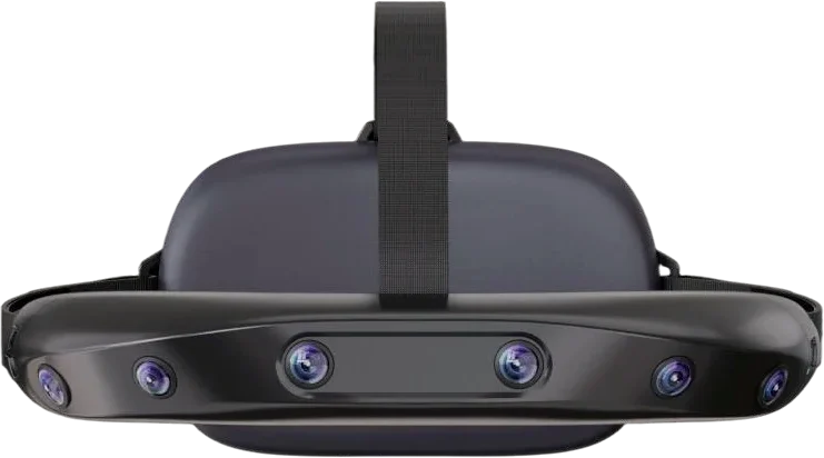 EGO-6 egocentric capture headset (270°, 6 cameras)