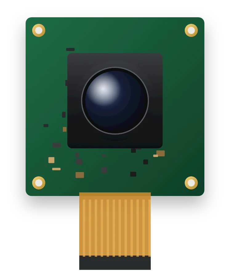 AR0234 MIPI camera with ISP, 120° lens