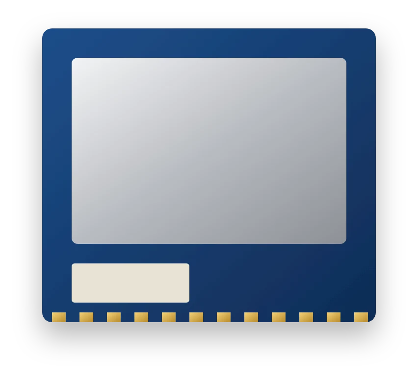 BLE + UWB combo module (nRF52833 + DW3120)